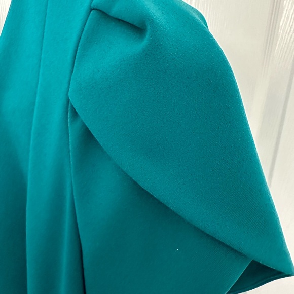 Calvin klein green short sleeve elegant dress size 12 - Picture 4 of 5